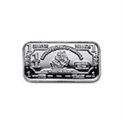 1 gram Silver Bar - Ship