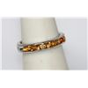 Image 1 : 0.35 CTW CITRINE RING .925 STERLING SILVER