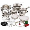 Image 1 : 28pc 12-Element High-Quality, Heavy-Gauge Stainless Ste