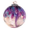 Image 1 : EUROPEAN HAND BLOWN 6" SPIRIT TREE GLASS WITCH BALL
