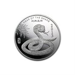 2 oz Silver Round - (2013 Year of the Snake)