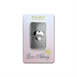 1 oz Silver Bar - PAMP Suisse Love Always