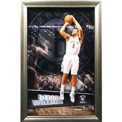Deron Williams Framed Nets Pop Out Collage