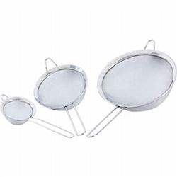 Chef's Secret. 3pc Stainless Steel Strainer Set