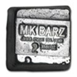 2 oz Silver Cube - MK Barz & Bullion