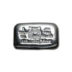 1 oz Silver Bar - Atlantis Mint (Tiger)