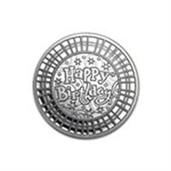 1 oz Silver Round - Happy Birthday Mosaic