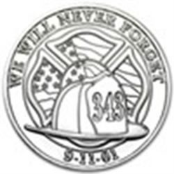 1 oz Silver Round - We Will Never Forget