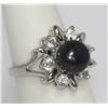 Image 2 : SUNNY BLACK PEARL AND CZ RING AUTHENTIC PHILIPPINE PEAR