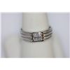 Image 2 : 0.06 CTW CZ RING .925 STERLING SILVER
