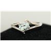 Image 1 : BLUE TOPAZ RING .925 STERLING SILVER 0.60 CTW