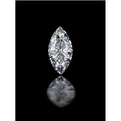 GIA CERT 0.73 CTW MARQUISE DIAMOND E/SI1