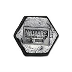 2 oz Silver Hexagon - MK Barz & Bullion