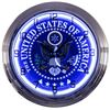 Image 1 : NEON WALL CLOCK "USA"