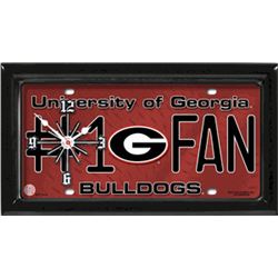 BULLDOGS CLOCK