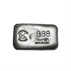 8.88 oz Silver Bar - Prospector's Gold & Gems