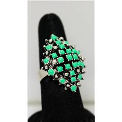 SYNTHETIC TURQUOISE RING