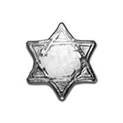 1 oz Silver Hexagram - Star of David