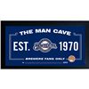 Image 1 : Milwaukee Brewers Man Cave Framed 10x20 Sign w/ Authent