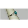 Image 2 : .925 STERLING SILVER W/ BLUE CZ