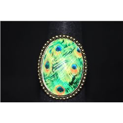 COLORFUL ANTIQUE ADJUSTIBLE RING