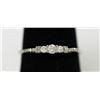 Image 1 : .925 STERLING SILVER DIAMOND RING 0.20 CTW