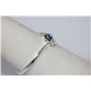 Image 2 : SILVER PLATED LIGHT BLUE RHINESTONE RING