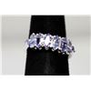 Image 2 : TANZANITE RING .925 STERLING SILVER 1.01 CTW