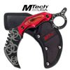 Image 1 : 7.5" ZOMBIE KILLER SERIES RED FIXED BLADE KNIFE COMES W