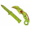 Image 1 : SET OF 2 ZOMBIE HUNTER EDITION GREE AND RED SPLATTER S/