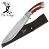 Image 1 : ELK RIDGE 16" FIXED BLADE KNIFE W/PAKKAWOOD HANDLE