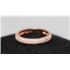 Image 2 : .925 STERLING SILVER ROSED 0.10 CTW