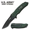 Image 1 : OFFICIALLY LICENSED U.S. ARMY SPRING ASSISTED KNIFE