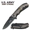 Image 1 : OFFICIALLY LICENSED U.S. ARMY SPRING ASSISTED KNIFE