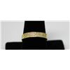 Image 2 : 14K GOLD POLISHED ON .925 STERLING SILVER CZ ENGAGEMENT