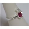 Image 2 : PINK CZ .925 STERLING SILVER RING