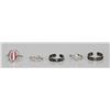 Image 1 : Deal of The day Mix of Muti Color Ring Set of 5 .925 St