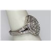 Image 2 : 1.01 Natural CZ Ring .925 Sterling Silver