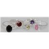 Image 2 : DEAL OF THE DAY! SET OF 5 RINGS MIX COLOR AND SHAPES .9