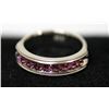 Image 1 : .925 STERLING SILVER 0.70 CTW PINK TOURMALINE RING