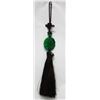Image 1 : Natural GREEN JADE CHINESE GOOD LUCK CHARM