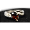 Image 1 : .925 STERLING SILVER 1.35 CTW GARNET RING