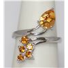 Image 1 : 1.17 CTW CITRINE RING .925 STERLING SILVER