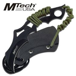 8" MTECH NECK KNIFE W/SKYDEX SHEATH