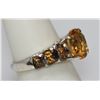 Image 2 : NATURAL 2.86 CTW SEMI PRECIOUS RING .925 STERLING SILVE