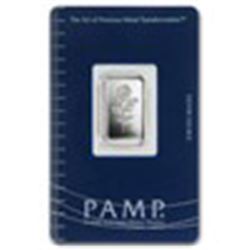 2.5 gram Silver Bar - Pamp Suisse (Rosa)