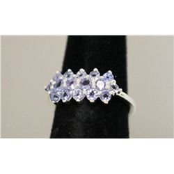 TANZANITE RING .925 STERLING SILVER 0.70 CTW