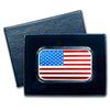 1 oz Silver Bar - American Flag (Enameled, w/Box & Caps
