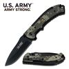 Image 1 : OFFICIALLY LICENSED U.S. ARMY SPRING ASSISTED KNIFE