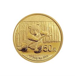 Chinese Gold Panda 10th Ounce 2014